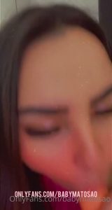 Victoria Matosa Films Herself Sucking A Dildo