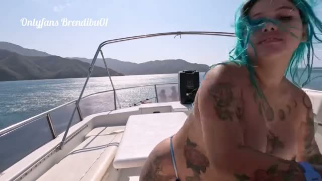 Fucking on a public yacht – Brendi sg